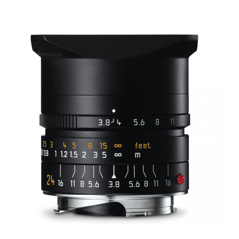 Объектив Leica ELMAR-M 24 f/3.8 ASPH., чёрный