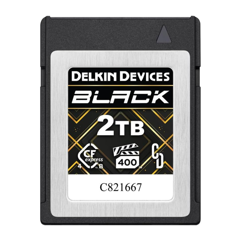 Карта памяти Delkin Devices Black CFexpress Type B 2TB 4.0 VPG400 [DCB4BV42T]