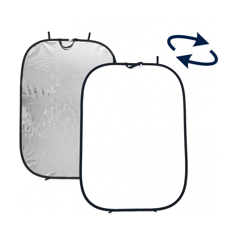 Lastolite LR7231 Collapsible Panelite Reflector 180х120 Silver/White Отражатель серебряный/белый