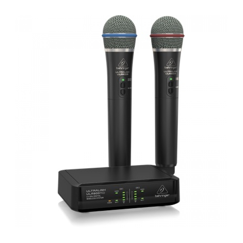 Behringer ULM302MIC радиосистема 2,4ГГц, двухканальная с ручными передатчиками и приёмником