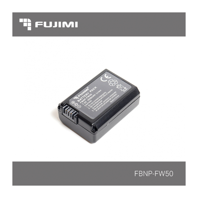 Аккумулятор Fujimi FBNP-FW50 (1050 mAh) для цифровых фото и видеокамер