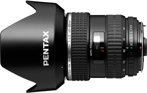Объектив Pentax SMC FA 645 45-85mm f/4.5