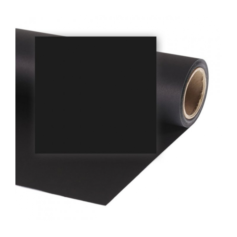 Фон бумажный Vibrantone Black 1,35x6m VBRT 10