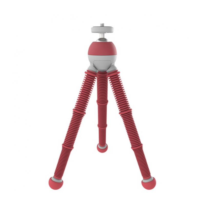 Joby Podzilla Medium Kit гибкий штатив с держателем для смартфона, красный (JB01758)