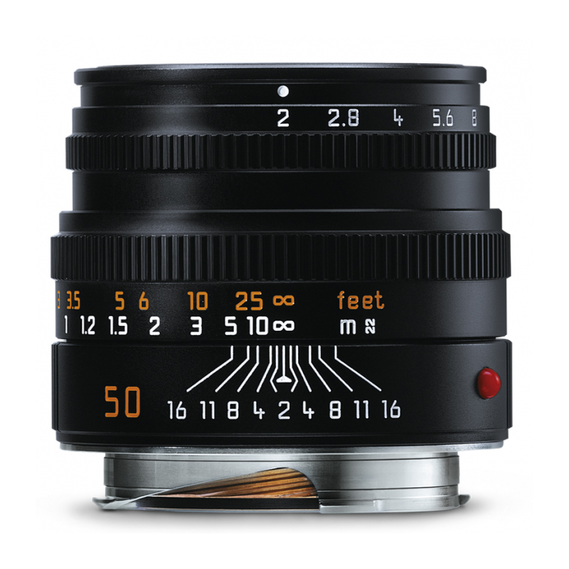 Объектив Leica SUMMICRON-M 50 f/2, чёрный