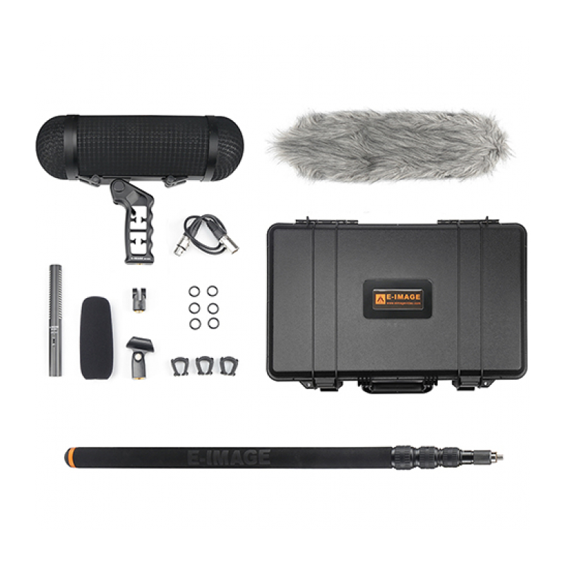 E-Image BPMK1 Microphone kit with Boompole & Blimp Микрофон с комплектом аксессуаров