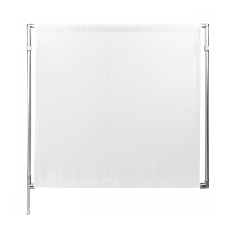E-Image F06-48 Collapsible flag panel diffusion white Флаг складной белый просветный 120x120 cm