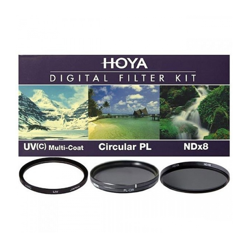 Набор фильтров HOYA Digital Filter Kit: 72mm UV(C) HMC MULTI, PL-CIR, NDX8