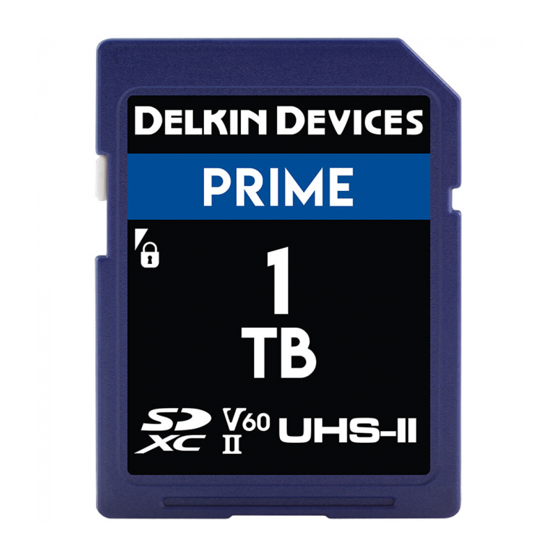Delkin Devices Prime SDXC 1TB UHS-II V60 280/150 MB/s (DSDPRM1TB)
