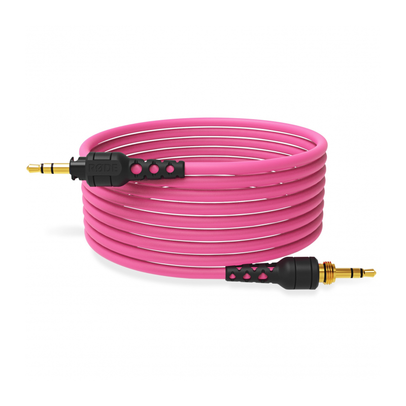 Rode NTH-CABLE24P кабель для наушников RODE NTH-100, цвет розовый, длина 2,4 м