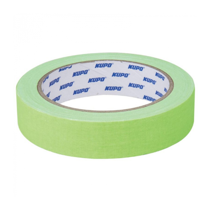 KUPO CSS-2415GN Cloth Spike Tape, green 24mm*13,72m Скотч зеленый