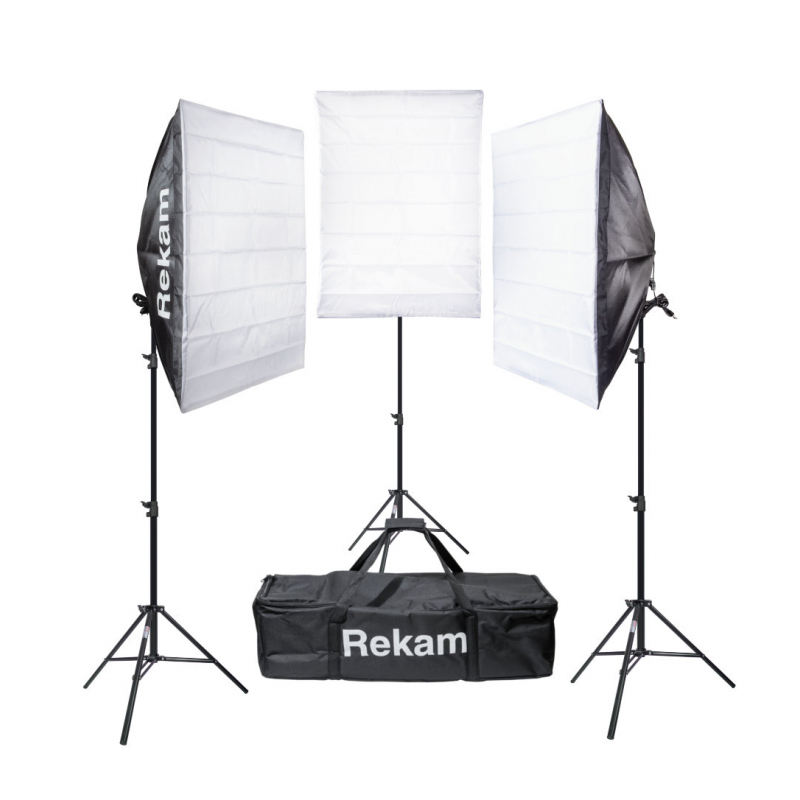 Комплект флуоресцентных осветителей Rekam CL4-900-SB Kit с софтбоксами