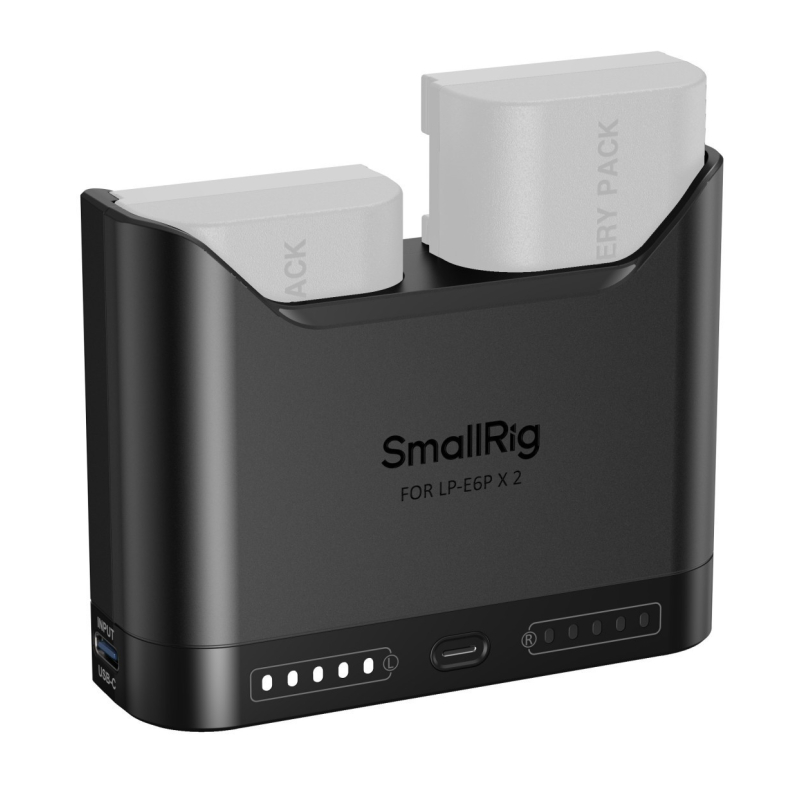 SmallRig 5490 Быстрое зарядное устройство для аккумуляторов Canon LP-E6P