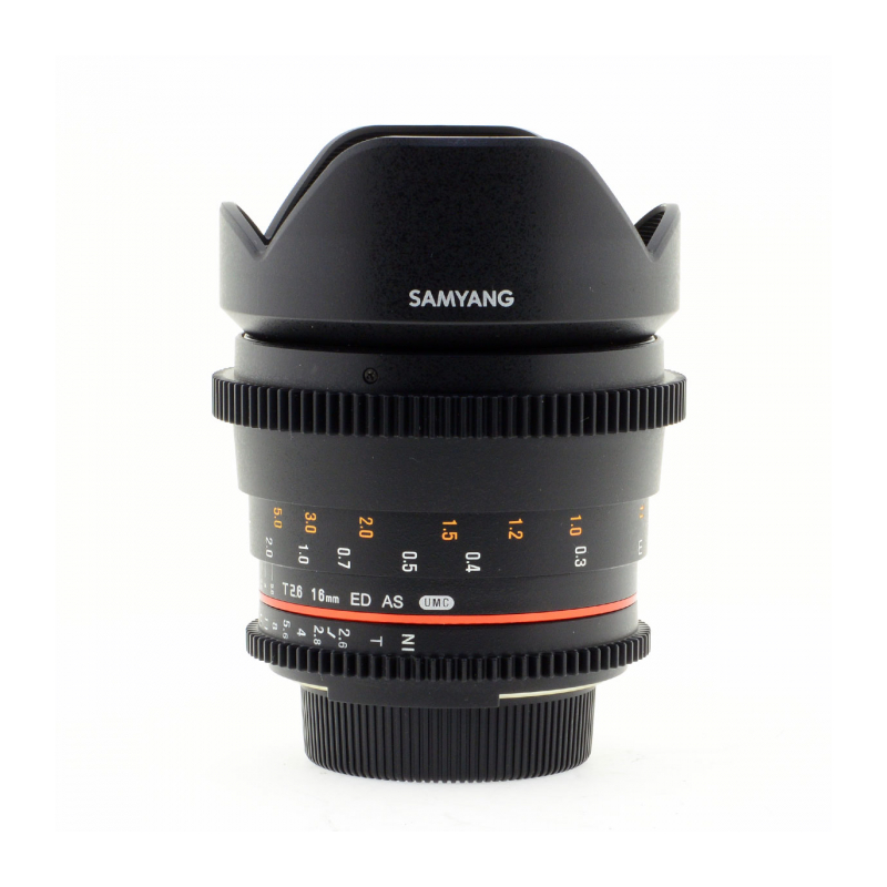 Объектив Samyang 16mm T2.6 ED Aspherical UMC VDSLR Sony E