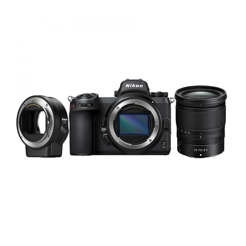 Цифровая фотокамера Nikon Z6 II Kit 24-70/4 S + переходник FTZ