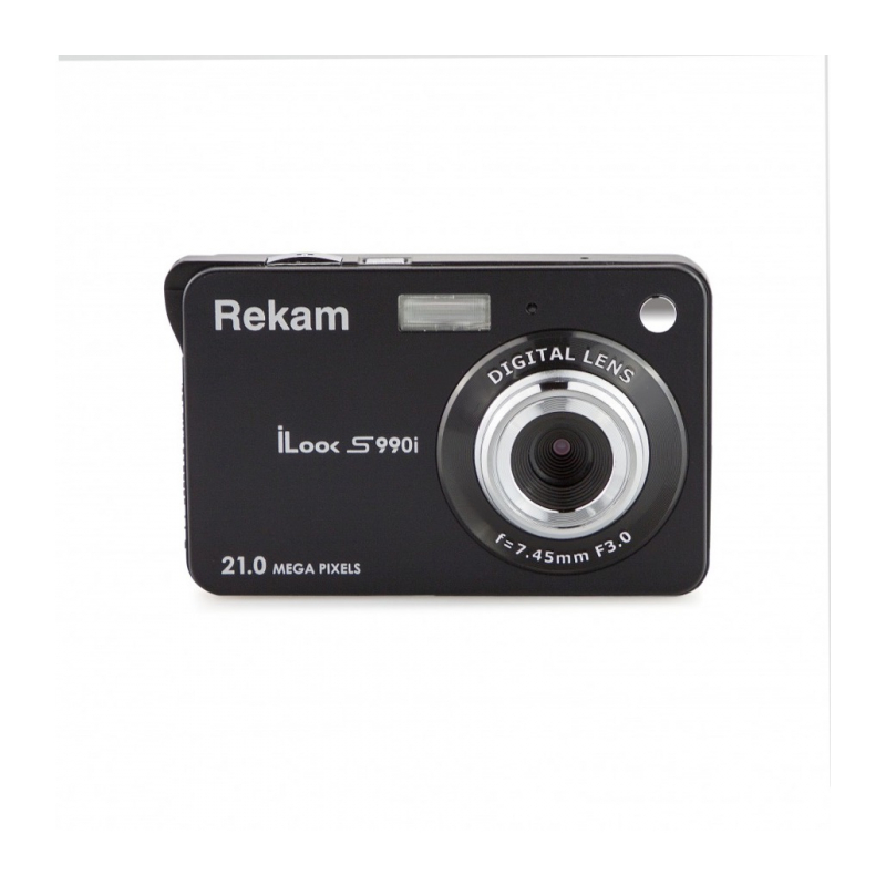 Цифровая камера Rekam iLook S990i black metallic