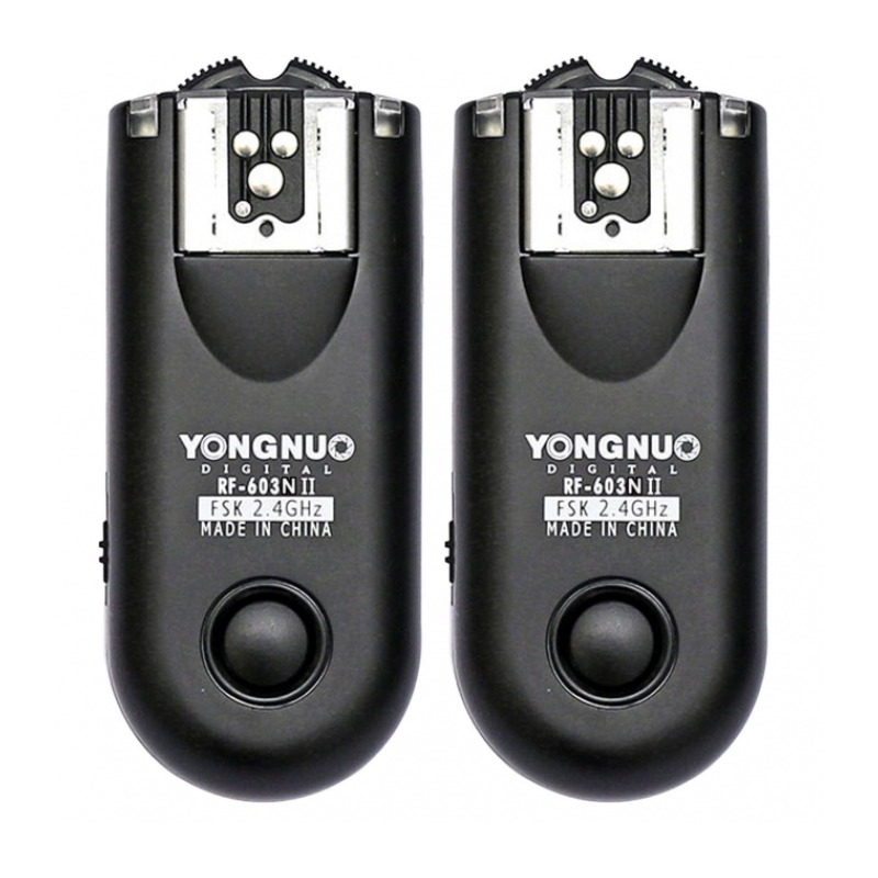 Радиосинхронизатор YONGNUO RF-603II N1 для накамерных и студийных вспышек и ДУ Nikon D3/D300