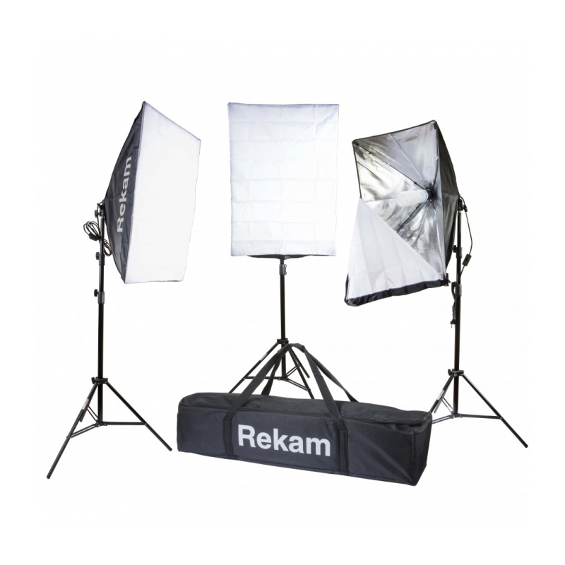 Комплект флуоресцентных осветителей Rekam CL-375-FL3-SB kit