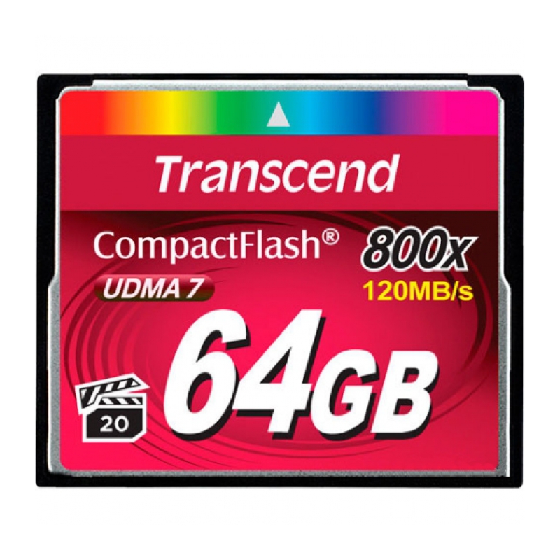 Карта памяти Transcend TS64GCF800 CF 64GB 800X