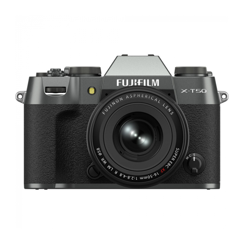 Fujifilm X-T50 Kit XF 16-50mm F2.8-4.8 R LM WR Charcoal Silver