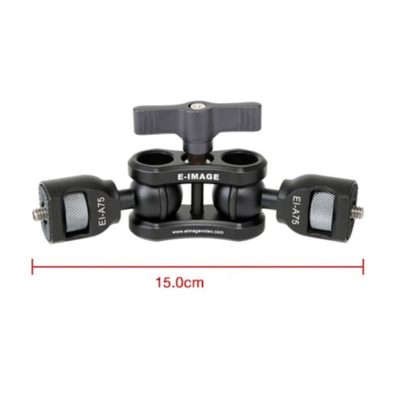 E-IMAGE EI-A75 Middle arm monitor mount with quick lock & unlock 1/4