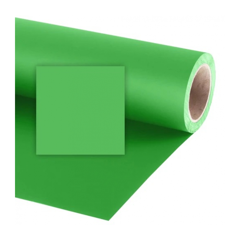 Фотофон бумажный Raylab 010 Green хромакей зеленый 2.72x11м