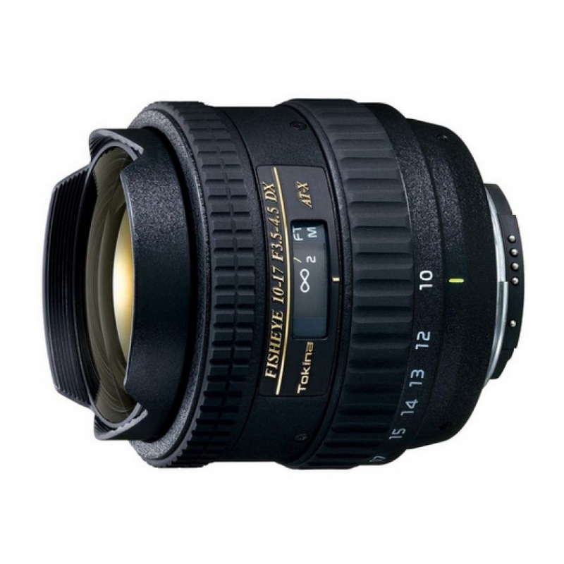 Объектив Tokina AT-X 10-17mm f/3.5-4.5 (AT-X 107) AF DX Fish-Eye Nikon F