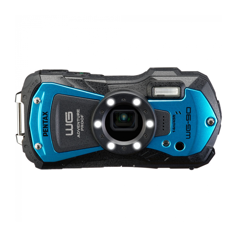 Компактный фотоаппарат Ricoh WG-90 синий