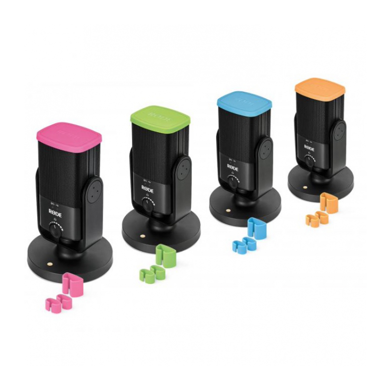 Комплект Rode COLORS1 цветных колпачков и накабельных маркеров для микрофонов NT-USB mini