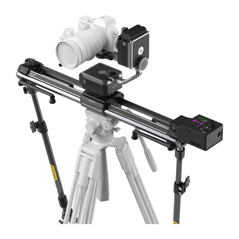 СЛАЙДЕР ZEAPON MICRO4 E1000 с головой   TZ-18 Motor(AA-E3)+PONS PT Motorized Pan Head (PD-E1) с кейсом