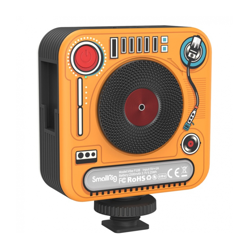 SmallRig 4276 Осветитель светодиодный Vibe P108 RGB Video Light (“Phonograph” Limited Edition)