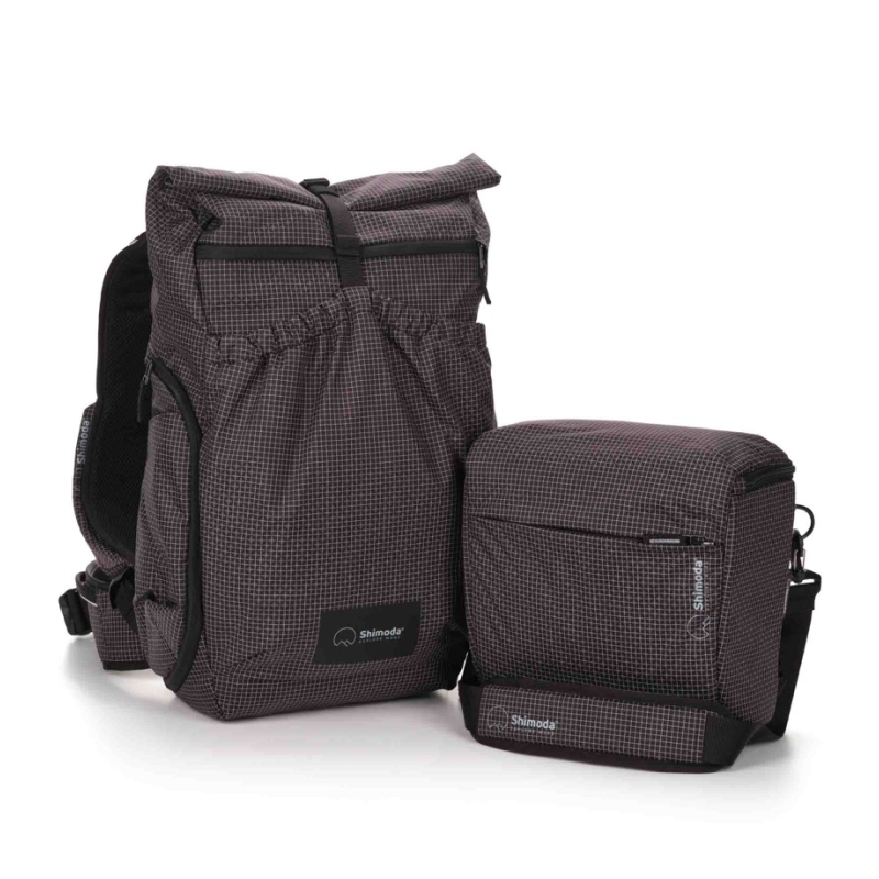 Shimoda Side Lite 22 Starter Kit Black/White Рюкзак и сумка Top Loader M для фототехники 520-371