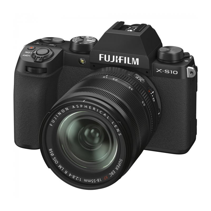 Цифровая фотокамера Fujifilm X-S10 Kit XF 18-55mm F2.8-4 R LM OIS Black