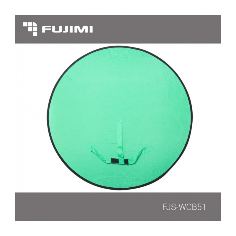 Fujimi FJS-WCB51 Фон хромакей (зелёный) для студийной съёмки. Диаметр 130 см