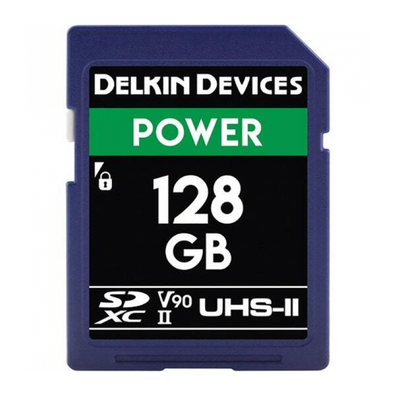 Delkin Devices Power 2000X microSDXC 128GB UHS-II U3 V90 300/250MB/s c SD адаптером (DDMSDG2000128)
