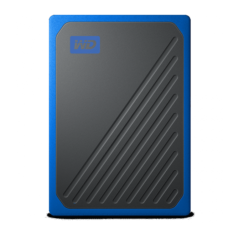 Внешний SSD  WD My Passport Go 1TB WDBMCG0010BBT-WESN Black w/ Cobalt trim