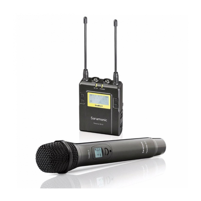 Радиосистема Saramonic UwMic9 RX9+HU9 с беспроводным микрофоном и 1 приемником