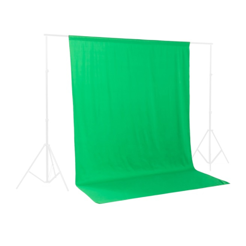 Raylab RL-BP 3*3м Фотофон тканевый зеленый хромакей