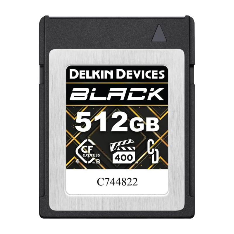 Карта памяти Delkin Devices Black CFexpress Type B 512GB 4.0 VPG400 [DCB4BV4512]