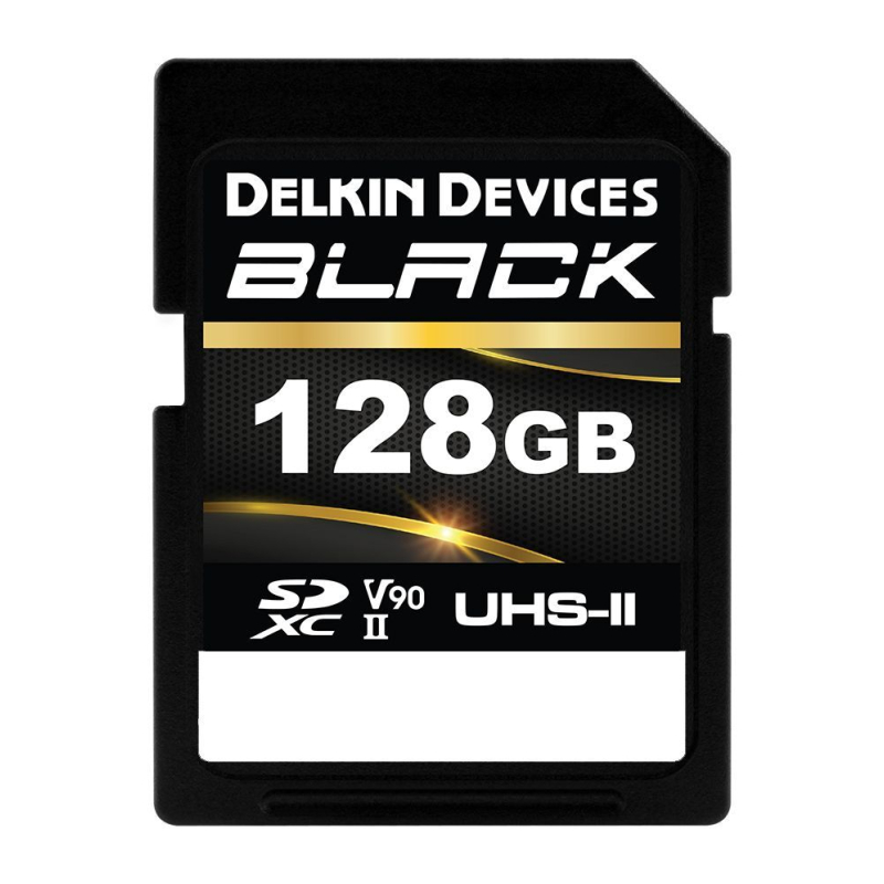 Карта памяти Delkin Devices Black Rugged SDXC 128GB UHS-II V90 (DSDBV90128BX)