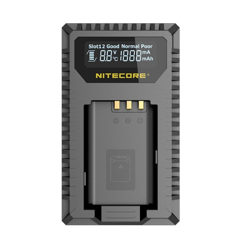 Зарядное устройство Nitecore USN2 с 2 слотами для аккумуляторов Sony NP-BX1