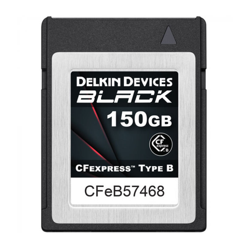 Карта памяти Delkin Devices Black CFexpress Type B 150GB G3 [DCFXBBLK150]