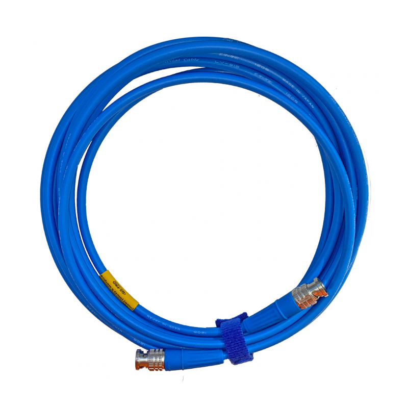 GS-PRO 12G SDI BNC-BNC (mob) (blue) 1 метров мобильный/сценический кабель (синий)