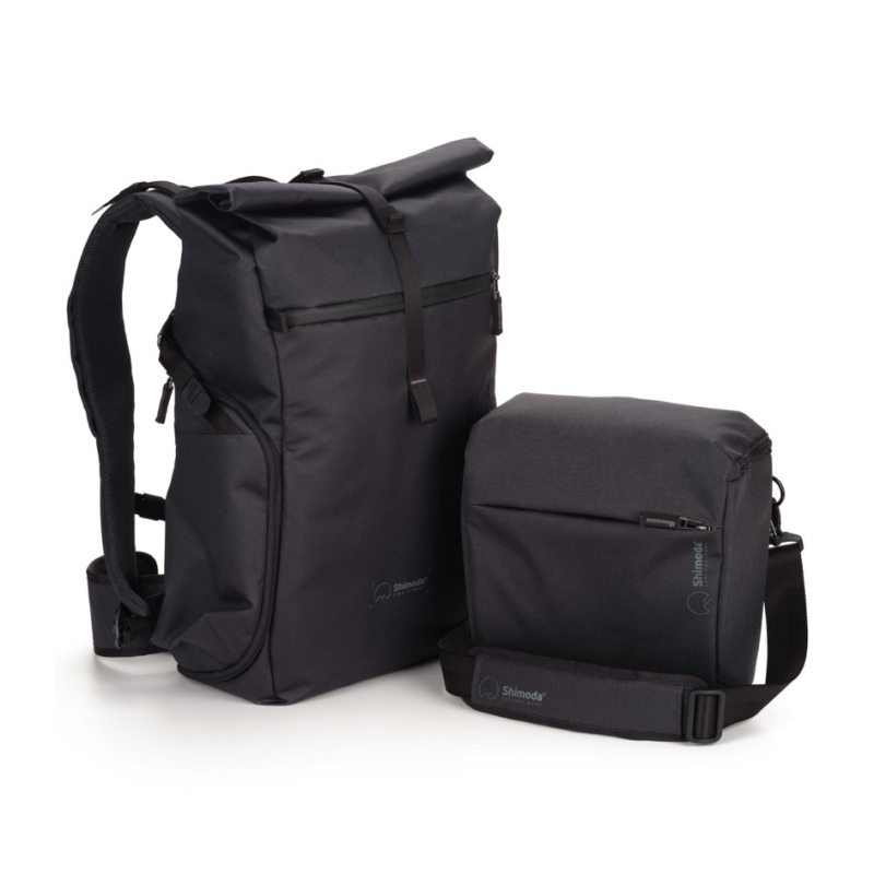 Shimoda Side Street 22 Starter Kit Anthracite Рюкзак и сумка Top Loader M для фототехники 520-380
