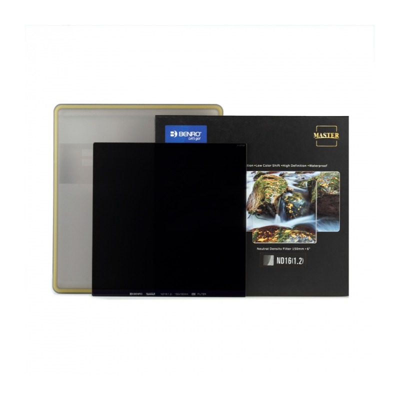 Benro Master Series ND16 (1.2) Square Filter 150х150mm светофильтр нейтрально-серый