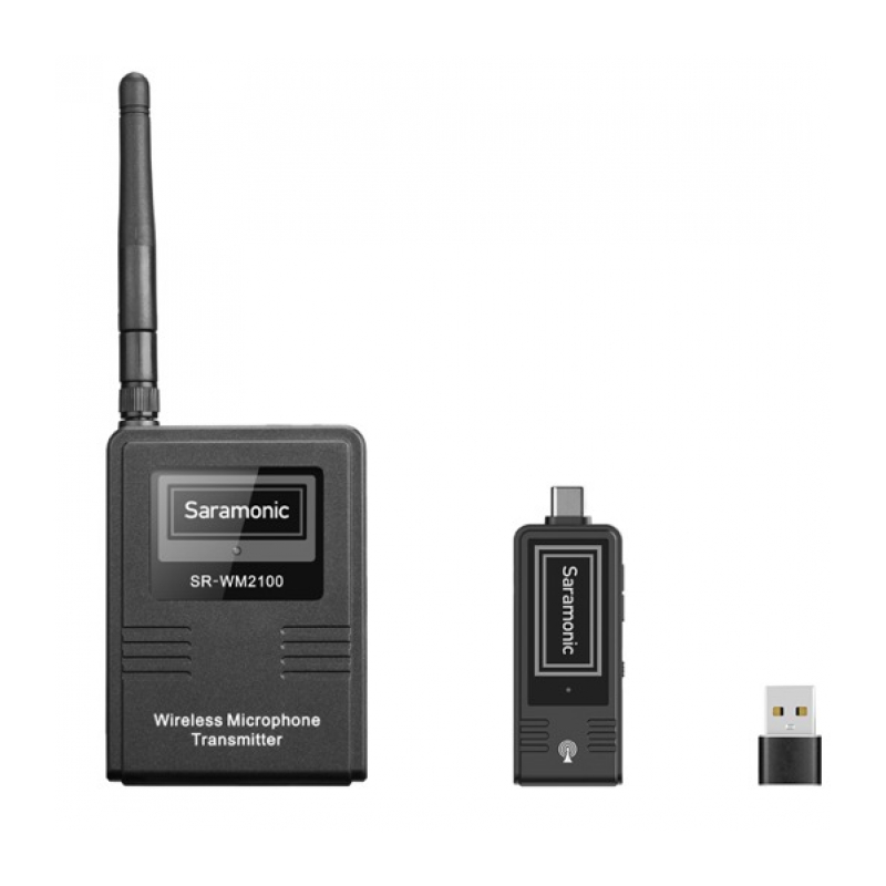 Saramonic SR-WM2100 U1 (TX + RXU) Компактная двухканальная радиосистема с разъемом USB C