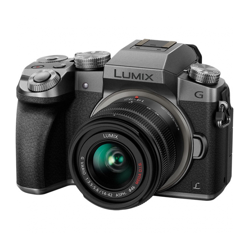 Цифровая фотокамера Panasonic Lumix DMC-G7 Kit 14-42 Silver