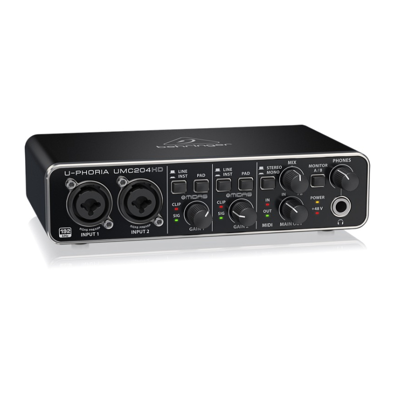Behringer UMC204HD Аудиоинтерфейс