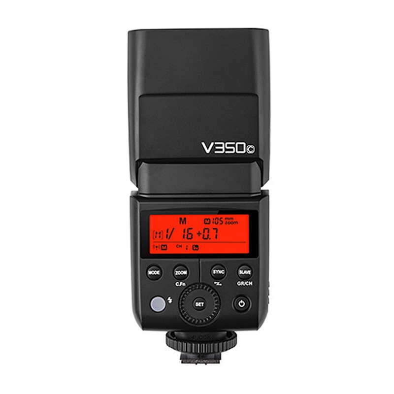 Фотовспышка Godox Ving V350N TTL аккумуляторная накамерная, для Nikon