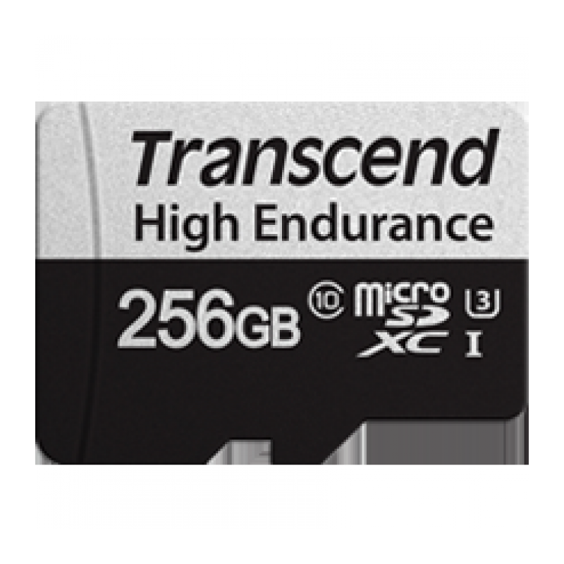 Transcend TS256GUSD350V High Endurance microSDXC 256GB class 10 UHS-I U3 45/95MB/s + SD адаптер